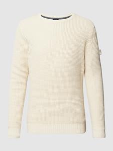 Joop Jeans Rundhalspullover "JJK-17Hadriano", mit Rippenstrickbündchen