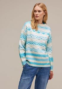 STREET ONE Longpullover, mit Stehkragen