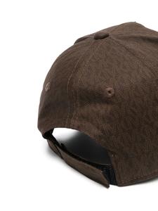 michaelkorskids Michael Kors Kids Honkbalpet met logoprint - Bruin