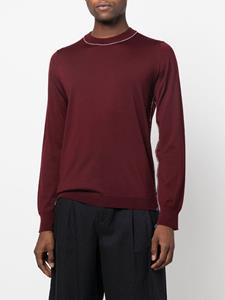 maisonmargiela Maison Margiela Work-In-Progress wollen trui - Rood
