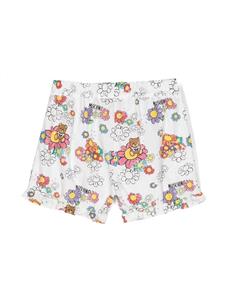 moschinokids Moschino Kids Shorts met peplum afwerking - Wit