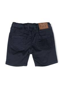 faykids Fay Kids Shorts met logopatch - Blauw