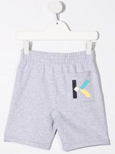 kenzokids Kenzo Kids Jersey shorts - Grijs