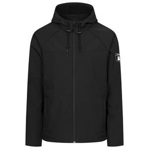 Derbe Softshelljacke "Isleby", mit Kapuze, Wasserabweisend, winddicht, atmungsaktiv, wärmendes Fleece innen