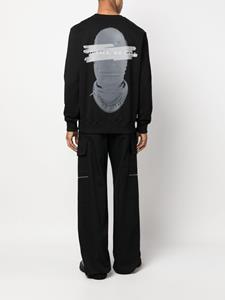 Sweater met print - Zwart