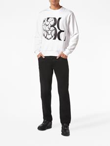 Billionaire Sweater met leeuwprint - Wit