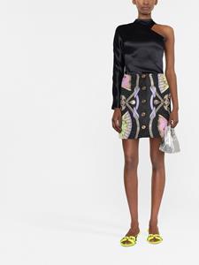 Versace Rok met print - Zwart