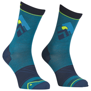 Ortovox  Alpine Light Comp Mid Socks - Merinosokken, blauw