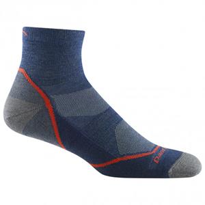 Darn Tough - Light Hiker 1/4 Lightweight with Cushion - Wandelsokken, blauw