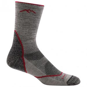 Darn Tough - Light Hiker Micro Crew Lightweight With Cushion - Wandelsokken, grijs