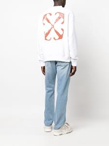 Katoenen sweater - Wit