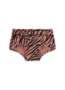 Beachlife Rose Zebra Bikini Broekje Meisjes 140