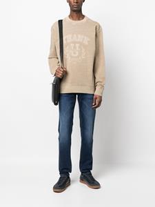 BOSS Sweater met ronde hals - Beige