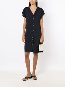 lygia&nanny Lygia & Nanny Artemis blousejurk met V-hals - Zwart