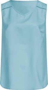 Dames Blousetop aquamarine Größe