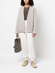Barrie Vest met V-hals - Beige