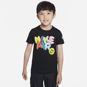Nike Air Balloon Tee T-shirt voor kleuters - Zwart