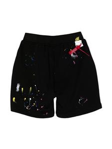 mostlyheardrarelyseen8-bit Mostly Heard Rarely Seen 8-Bit Trainingsshorts met verfspatten - Zwart