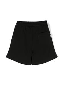 MSGM Kids Trainingsshorts met logoprint - Zwart