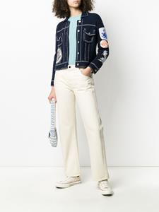 Barrie Jack met patch - Blauw