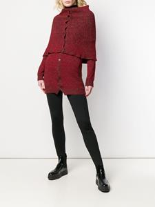 yohjiyamamotopre-owned Yohji Yamamoto Pre-Owned Ribgebreid vest - Rood