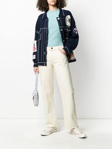 Barrie Jack met patch - Blauw