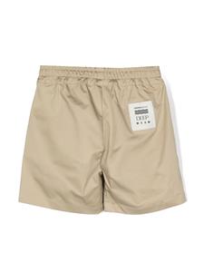 msgmkids MSGM Kids Katoenen shorts - Beige