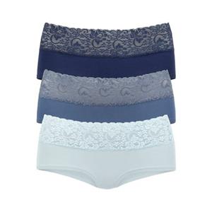 Vivance active Hipster met brede kanten boordjes (set, 3 stuks)