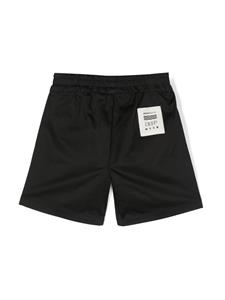 msgmkids MSGM Kids Elastische shorts - Zwart