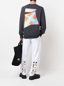 Off-White Sweater met print - Grijs