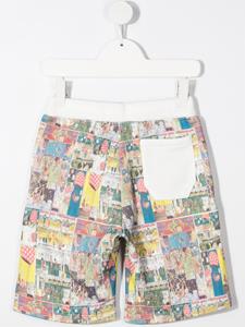 lanvinenfant Lanvin Enfant Trainingsshorts met print - Wit