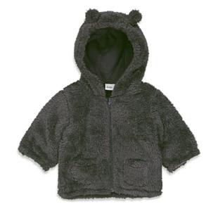 Feetje Teddy jas Basic Teddy Antraciet