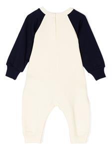 guccikids Gucci Kids Romper met GG logoprint - Beige