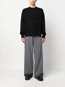 Off-White Jersey sweater - Zwart