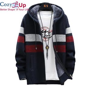 Cozy Up Men's Shawl Collar Cardigan Casual Long Sleeve Open Front Knit Sweater Coat with Pockets