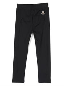 Moncler Enfant Legging met logopatch - Zwart