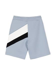 emporioarmanikids Emporio Armani Kids Shorts met logoprint - Blauw