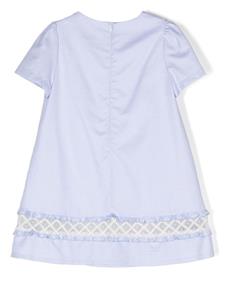 Simonetta Jurk met kanten detail - Blauw