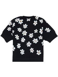 marnikids Marni Kids Trui met korte mouwen - Zwart