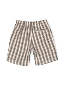 ilgufo Il Gufo Gestreepte shorts - Beige