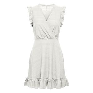 Only Onlcilia S/l Frill Wrap Dress