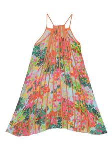 Stella McCartney Kids Jurk met bloemenprint - Oranje