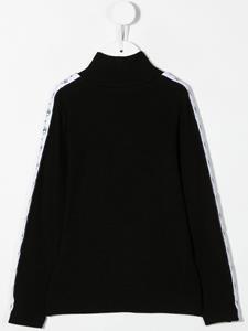 chiaraferragnikids Chiara Ferragni Kids Top met logoband - Zwart