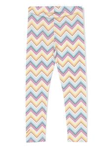 missonikids Missoni Kids Legging met zigzag-print - Geel