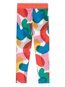 Stella McCartney Kids Legging met elastische taille - Oranje