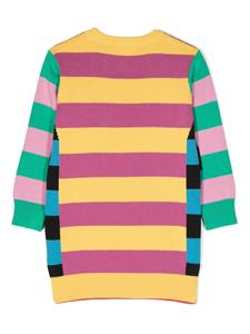 Stella McCartney Kids Gestreepte jurk - Blauw