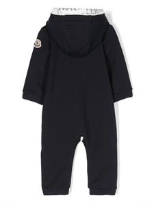 monclerenfant Moncler Enfant Romper met logopatch - Blauw