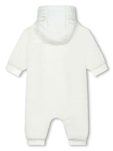 bosskidswear BOSS Kidswear Romper met geborduurd logo - Wit