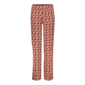 Geisha Meisjes broek AOP - licht terra/zwart