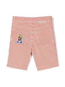 stellamccartneykids Stella McCartney Kids Gestreepte shorts - Rood